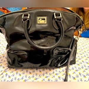 Patent Leather Dooney and Bourke purse
